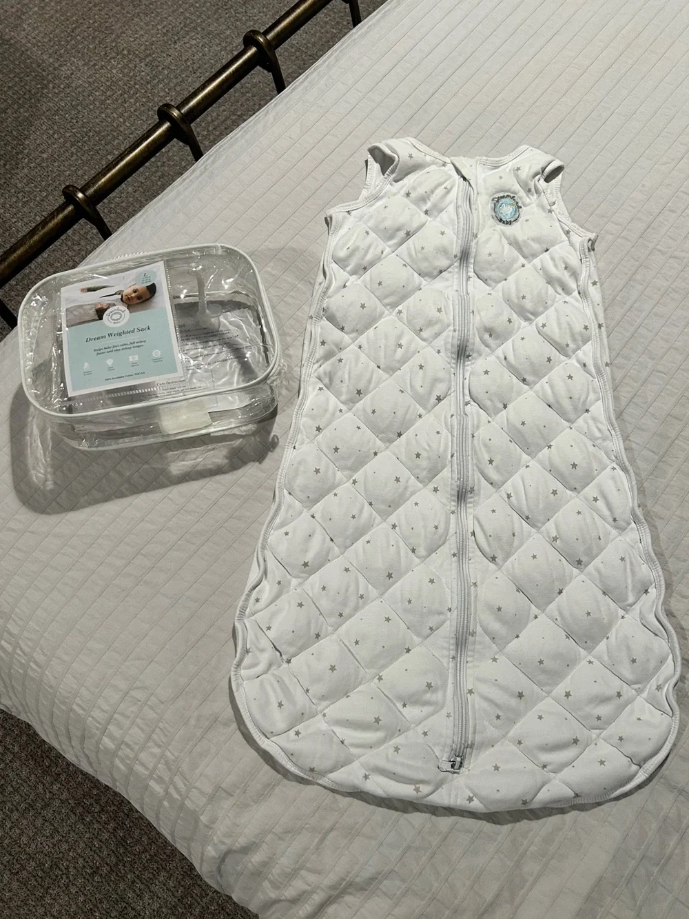 Dreamland Baby Dream Weighted Sleep Sack - size Large - Picture 1 of 10